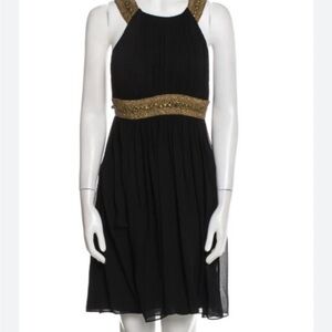 NWT Aidan Mattox 100% Silk Cocktail Dress